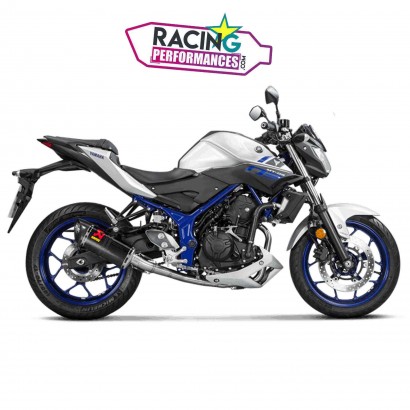 Ligne complète akrapovic Yamaha yzf R3 | Mt-03 2015-2019