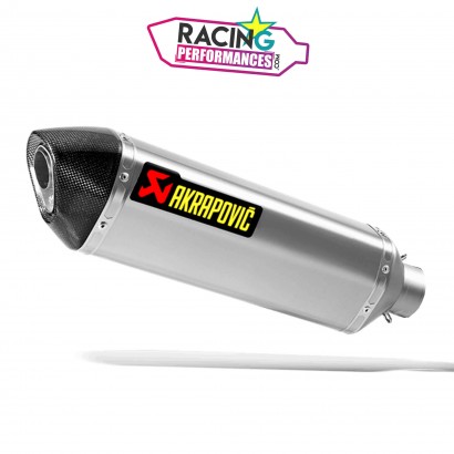 Ligne complète AKRAPOVIC Racing Line Titane embout carbone, Inox Kawasaki  Z650 2020
