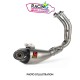 Chicane ligne akrapovic Z650 2017-2022