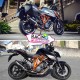 Silencieux d'échappement slip-on Akrapovic ktm 1290 superduke 2014-2019 | GT 2016-2024