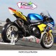 Ligne complète devil racing titane suzuki gsx-r 1000 2007-2008