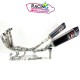 Ligne complète devil racing titane suzuki gsx-r 1000 2007-2008