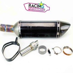 Silencieux carbone Akrapovic Slip-on Suzuki GSX-R 1000 2012-2016