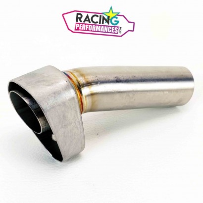 V-TUV084 chicane akrapovic 31mm ouvert 65x46mm