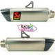 Ligne complète akrapovic Suzuki GSXR 1340 Hayabusa 2021-2024