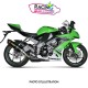 Silencieux Akrapovic Titane Slip-on Kawasaki zx10R ninja 2008-2010