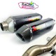 Silencieux akrapovic carbone slip-on Kawasaki ZZR 1400 2008-2011