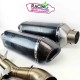 Silencieux akrapovic carbone slip-on Kawasaki ZZR 1400 2008-2011