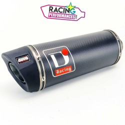 Silencieux neuf Devil Racing Carbone 360mm ø50mm/55mm