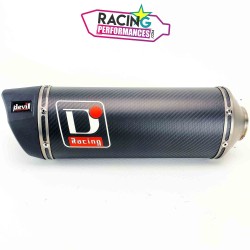 Silencieux neuf Devil Racing Carbone 360mm ø50mm/55mm