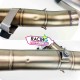 Demi-ligne Akrapovic Titane Kawasaki ZZR 1400 2012-2020