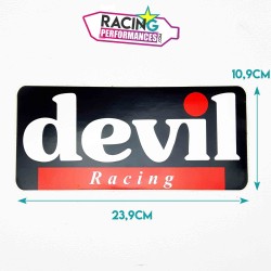 Stickers d'Atelier Devil Racing | Autocollant décoratif camion garage